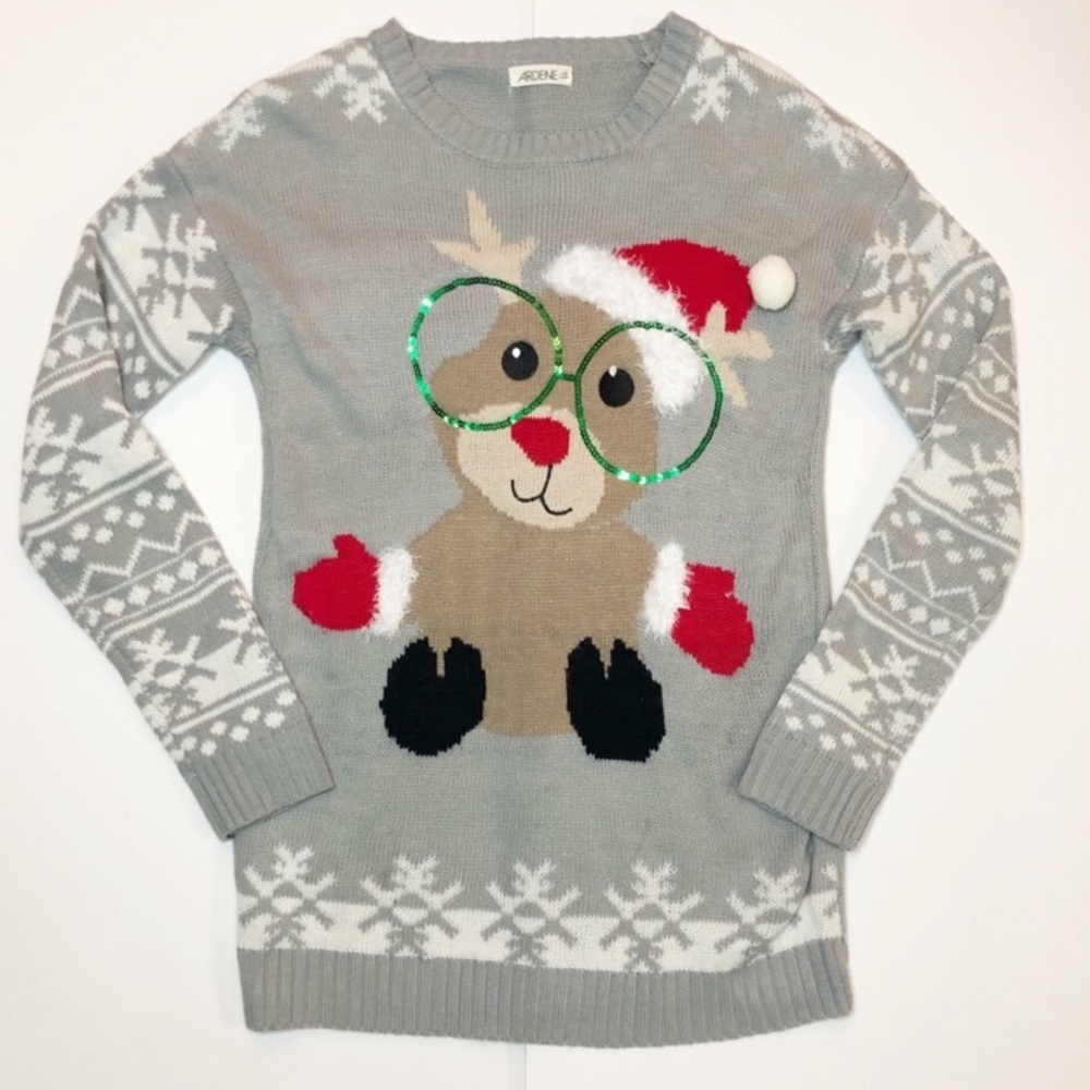 Ardene reindeer sweater